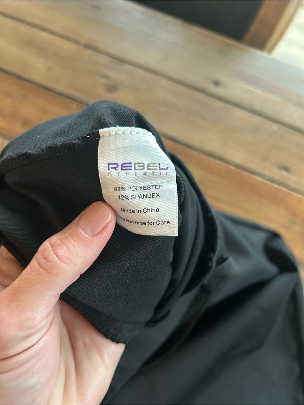 Rebel Athletic Cheer Black Pull On Pants Adult M - Picture 7 of 7